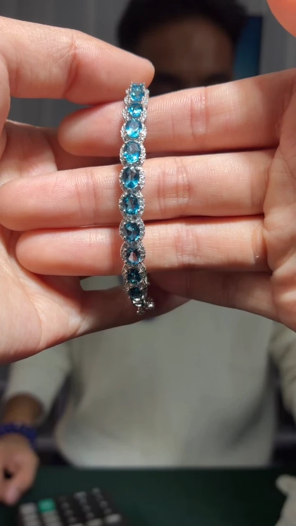 银S925镶嵌托帕石其他（扎德严选）