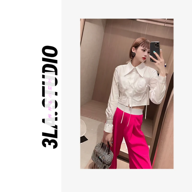 【按照编码拍】2025女装T恤烫钻显瘦修身旅游拍照打卡气质时尚款6