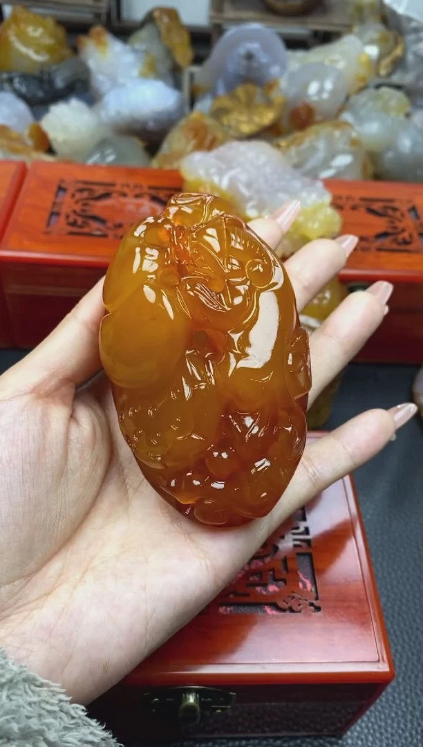 【闪购商品】玛瑙/玉髓手把未镶嵌00