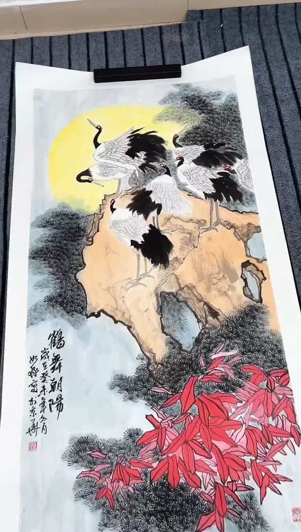 精品国画花鸟作品