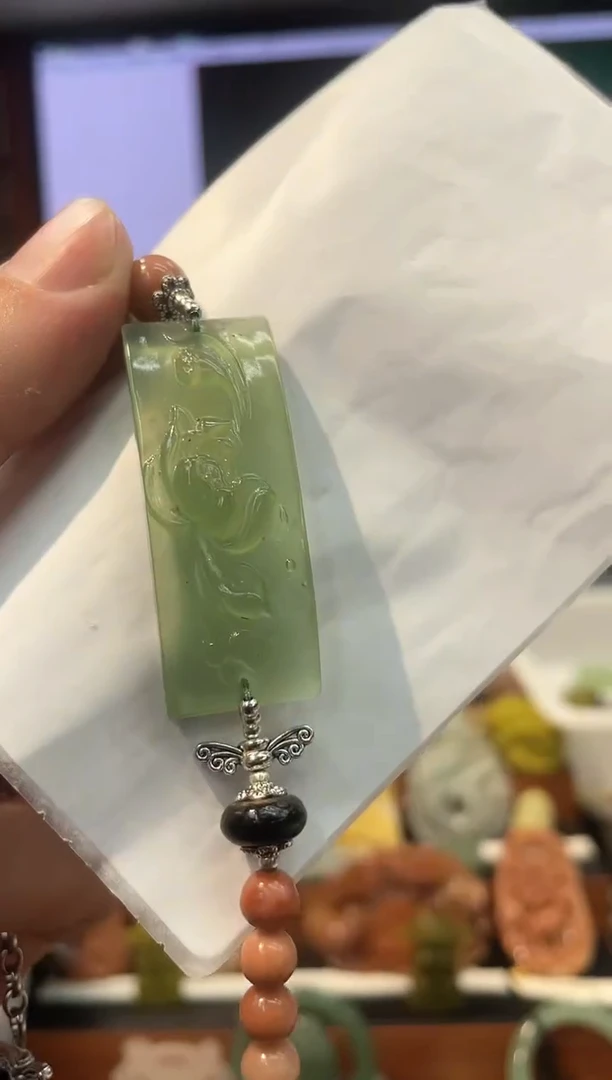 【闪购商品】岫玉手牌银S925镶嵌多样性发货*拍一发一