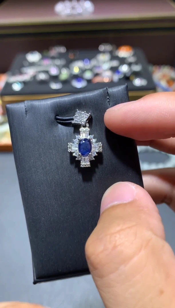 蓝宝石吊坠未镶嵌K13