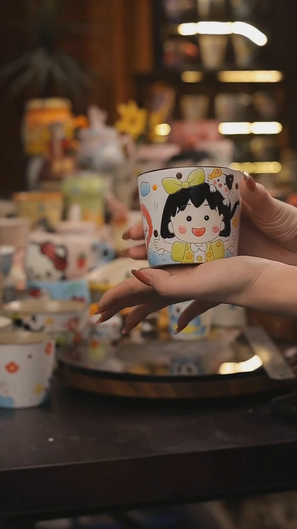 景德镇釉下彩绘设计师款式陶瓷