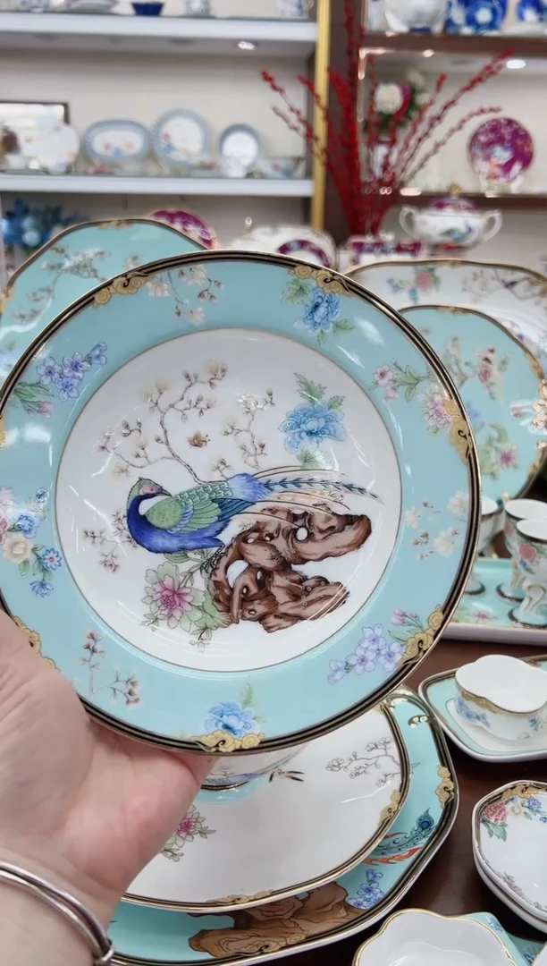 【闪购商品】骨瓷8寸汤盘