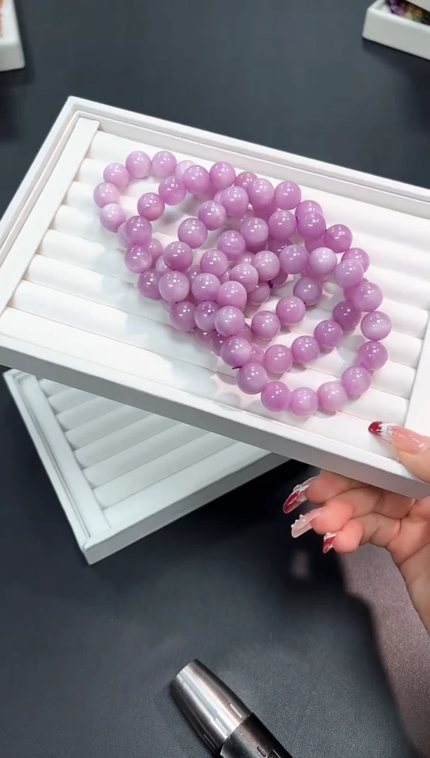 【闪购商品】锂辉石手串未镶嵌11A2多样性发其一/1条默认微瑕