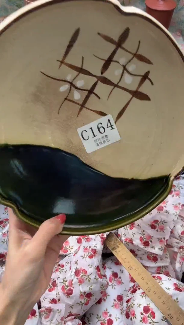 瓷片透**色       C164