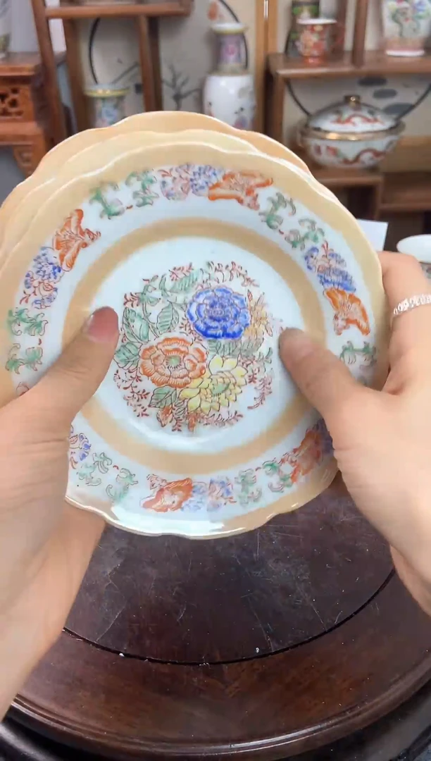 瓷片微瑕景德镇窑厂瓷摆件单件