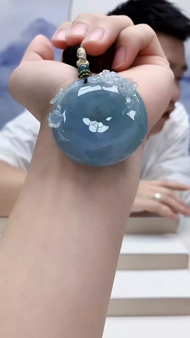 未镶嵌定制翡翠5028bb-毛货挂件102