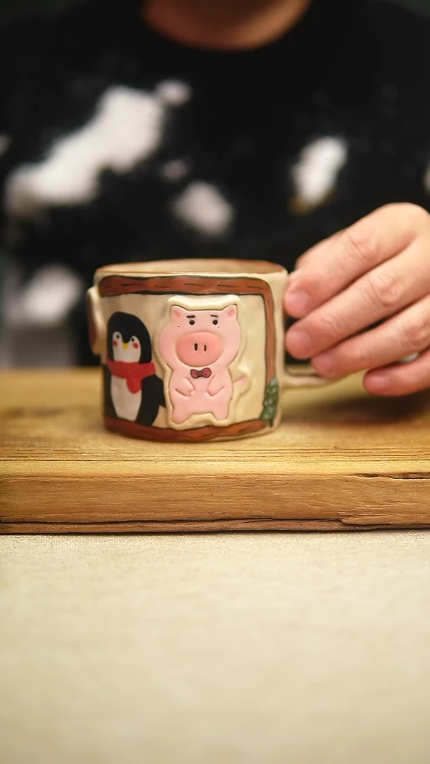 @@陶园瓷舍@@纯手工手绘@高温釉下彩