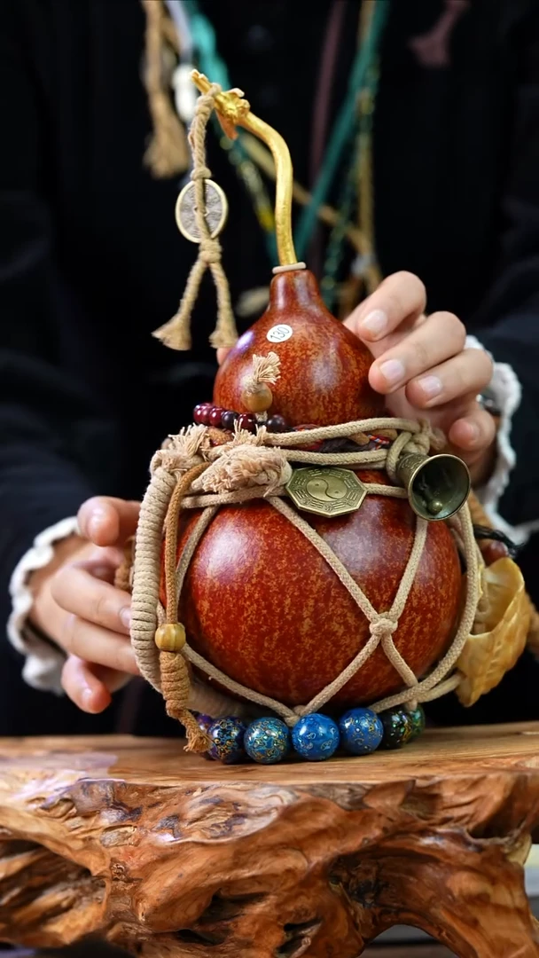 【闪购商品】130—光岳葫天然大漆酒葫芦不含漆珠