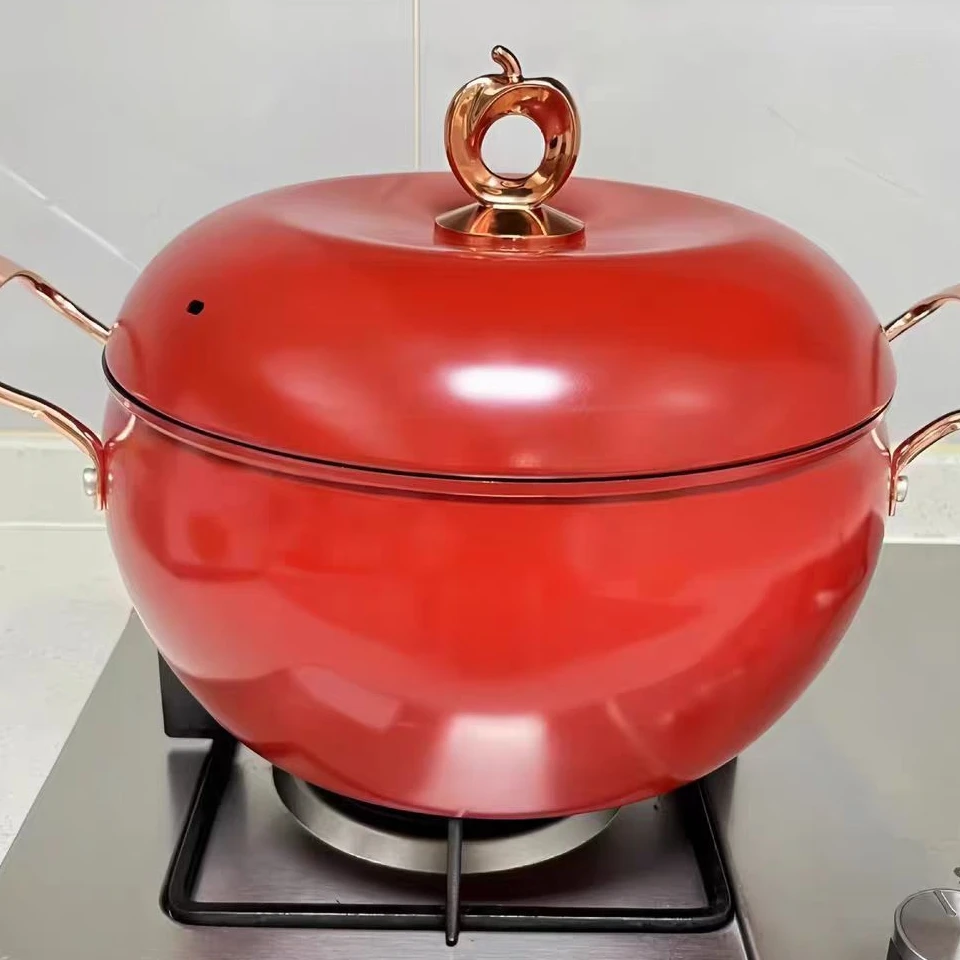 红色大肚锅      XWX