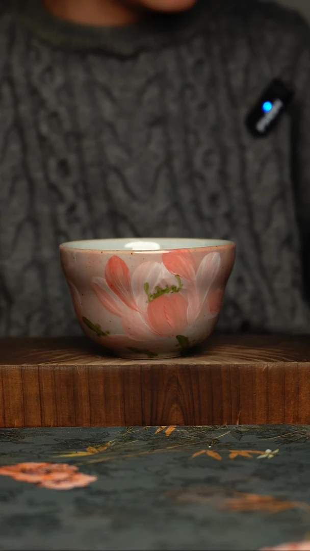 瓷片釉下彩手工手绘同款陶器