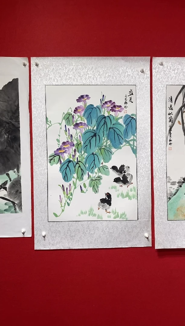 国画SP丹苏盼老师作品
