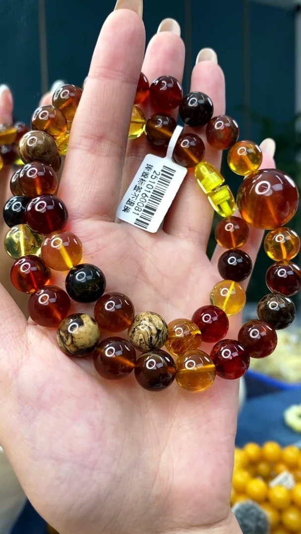 裸石琥珀未镶嵌12/26多样性发其一74