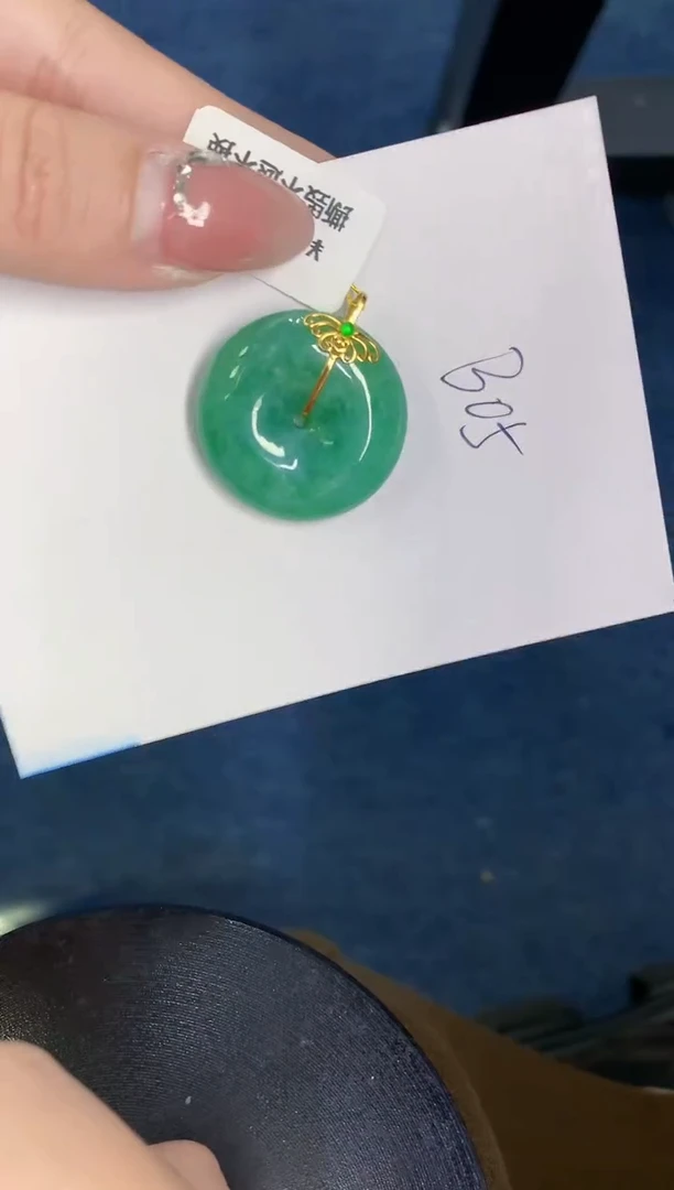 【闪购商品】翡翠颈饰18K金镶嵌000000000