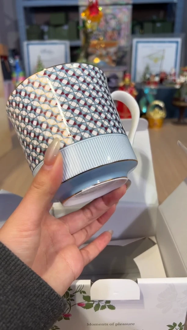 【闪购商品】杯117歌剧院马克杯（蓝）