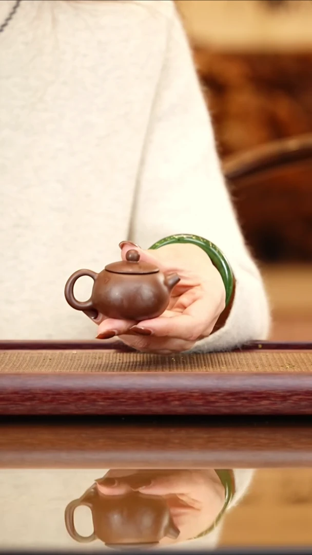紫砂茶具紫砂茶宠紫泥西施