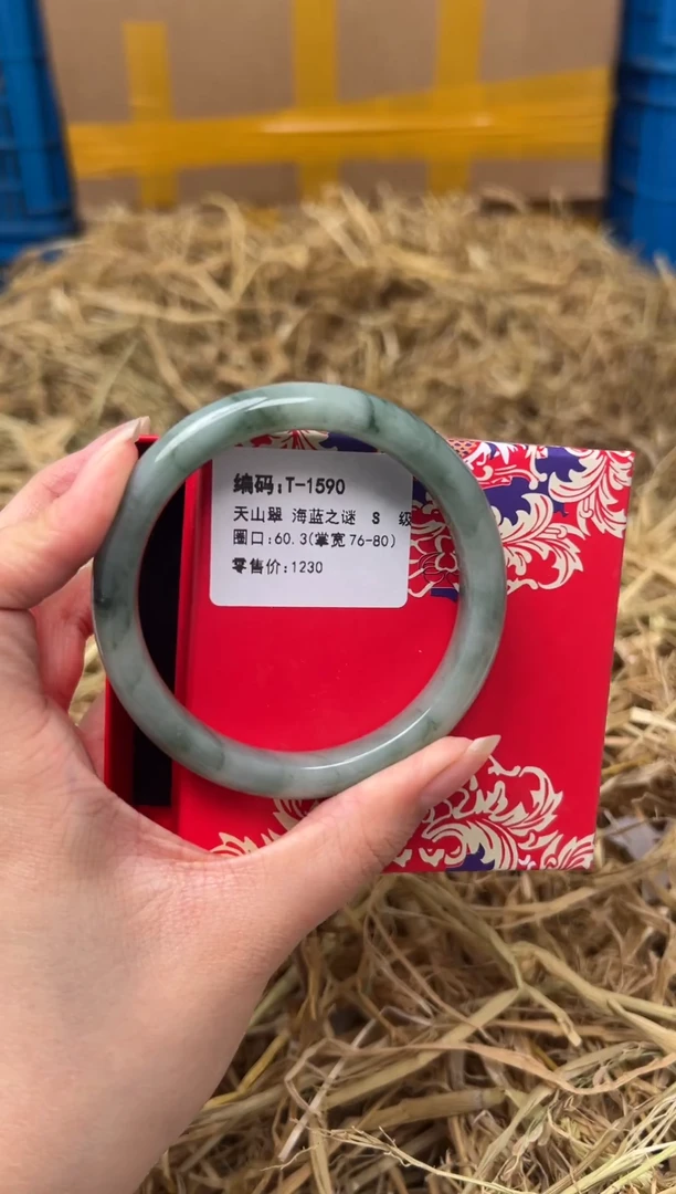 未镶嵌手镯石英质玉T-1590