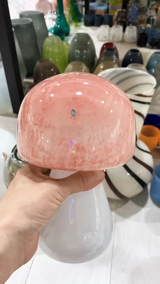 慕忆家手作琉璃花瓶瑕疵