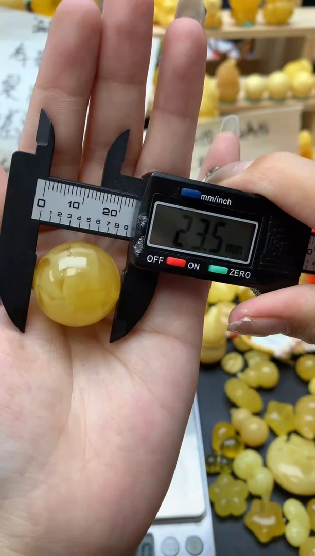 琥珀未镶嵌珠宝奇石096琥珀蜜蜡微瑕