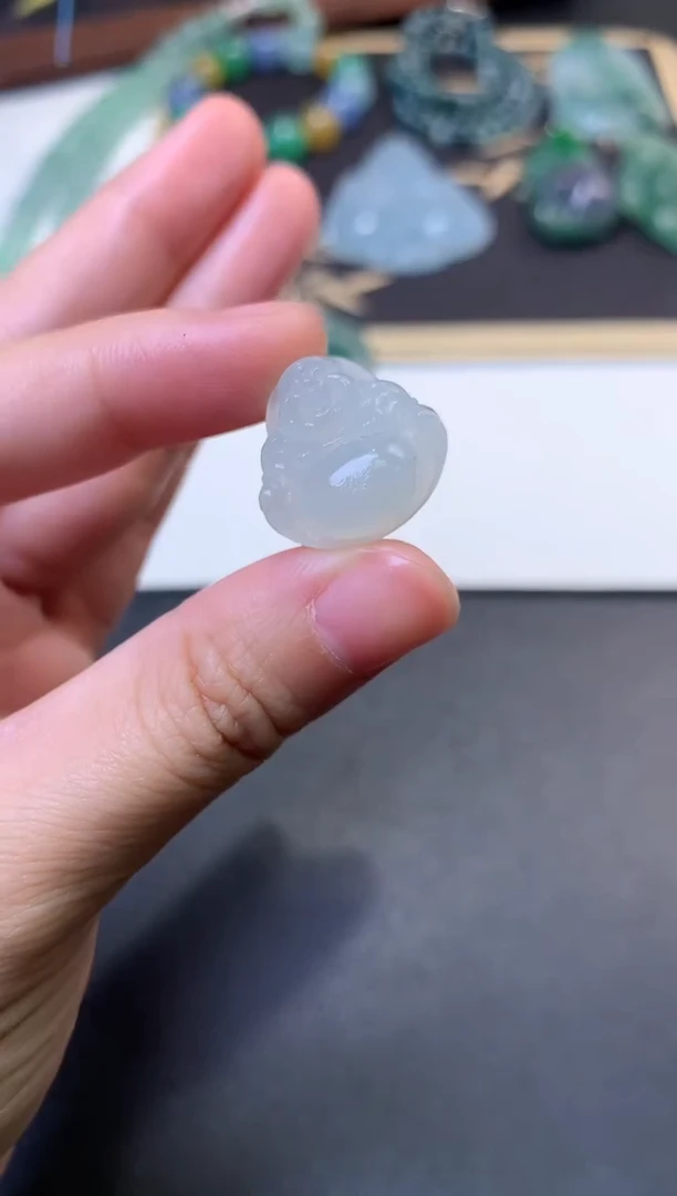 未镶嵌定制翡翠毛货