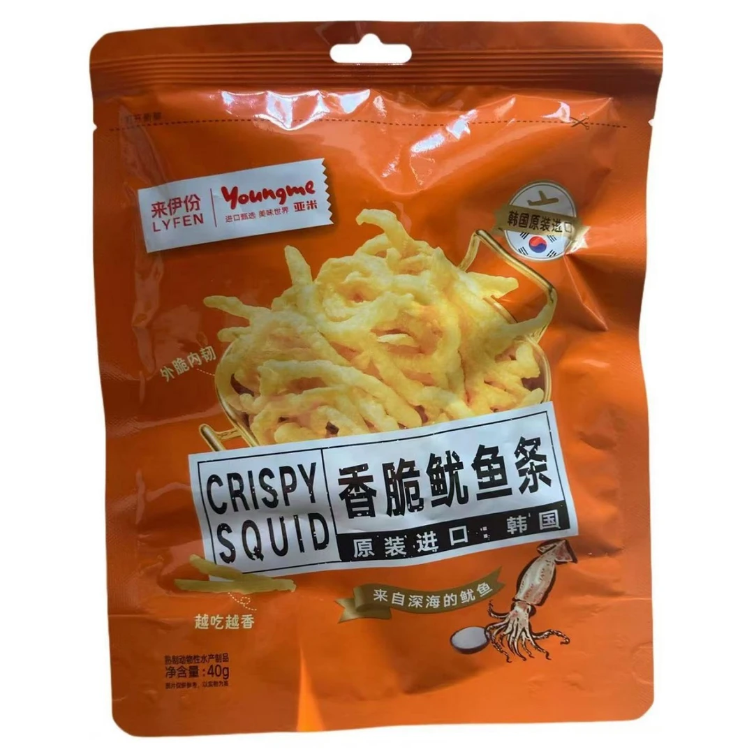 【期至25-9月】来伊份香脆鱿鱼条40*3包装