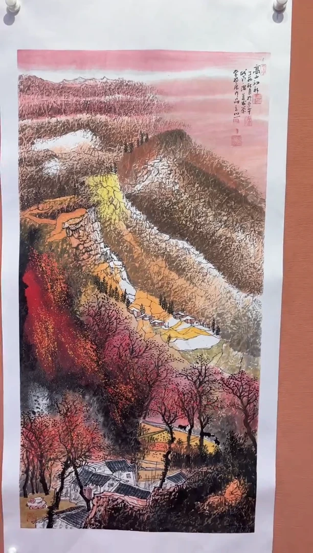 国画师立照老师国画作品