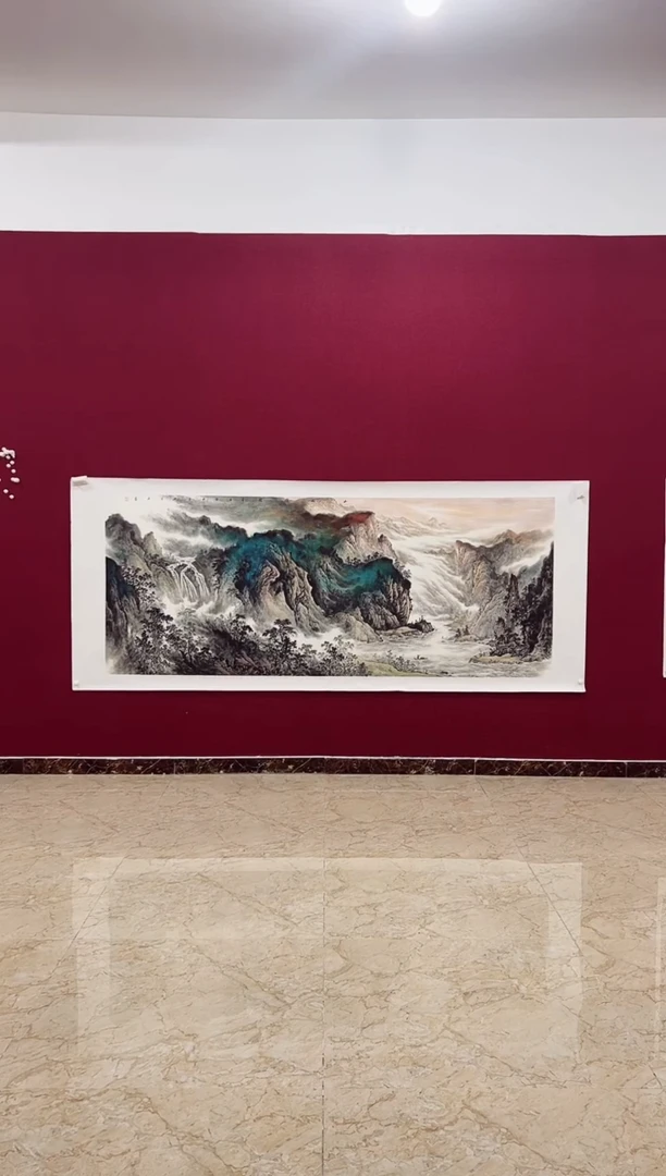 国画英*张现民的国画作品