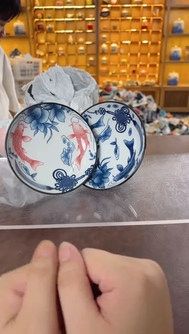 瓷片鸣盏居11111111果盘2个