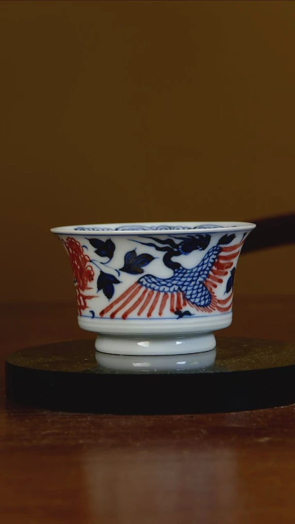 杯手工手绘杯杯很美丽