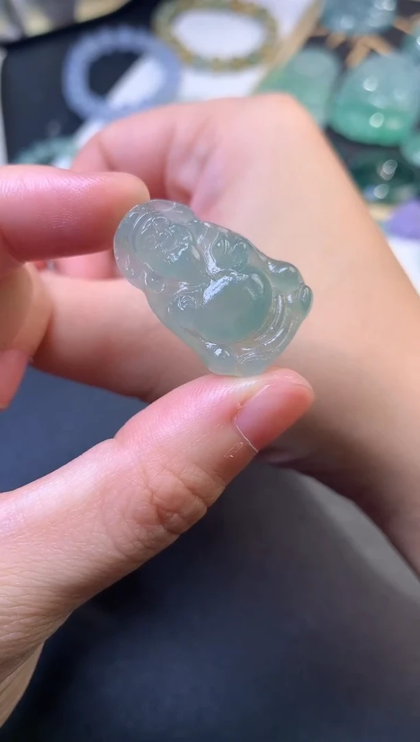 未镶嵌定制翡翠毛货