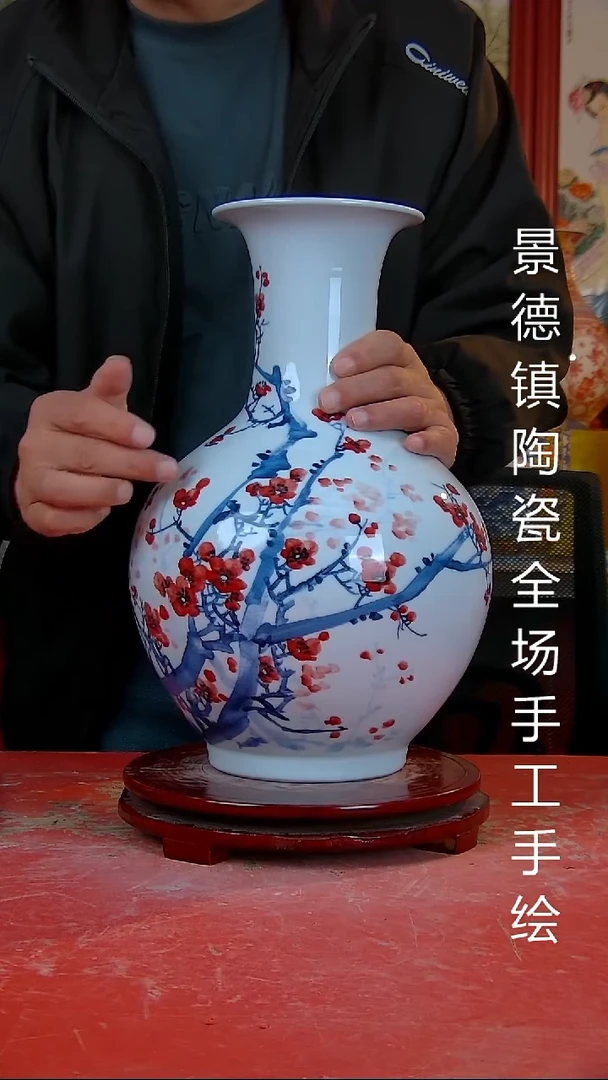 摆件景德镇陶瓷 全场手工手绘