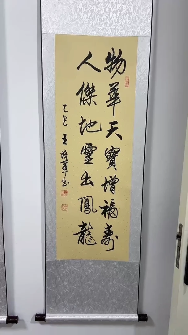 书法王培军   物华