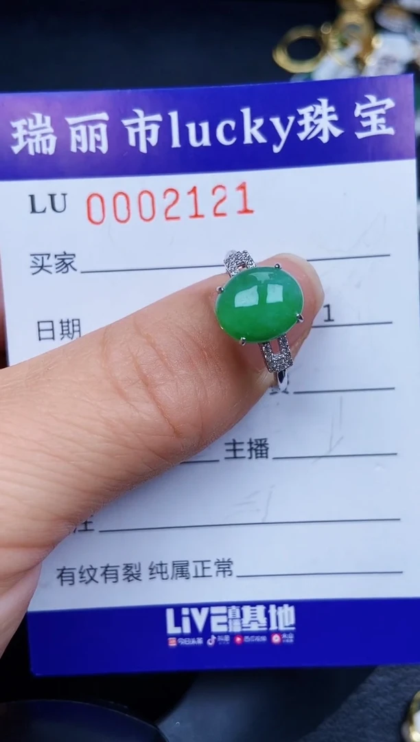 翡翠银S925镶嵌颈饰2121