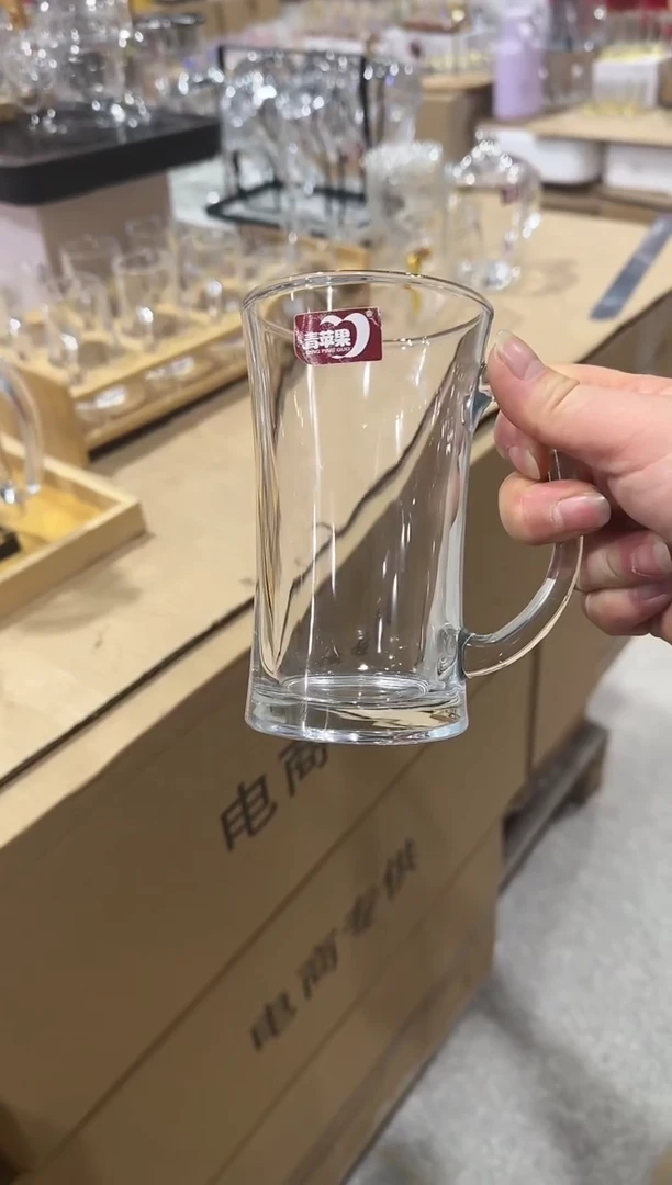 【闪购商品】玻璃无盖款青苹果直播价6只