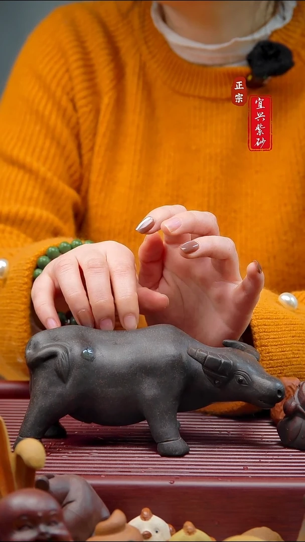 紫砂茶宠宜兴紫砂茶宠摆件