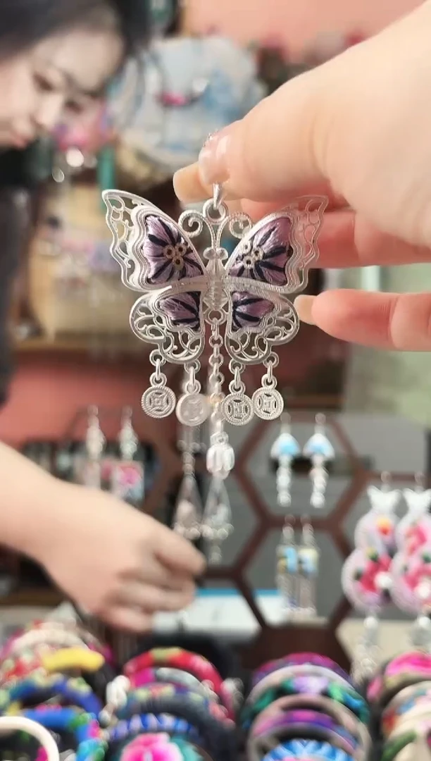 艺枝独绣手工饰品108