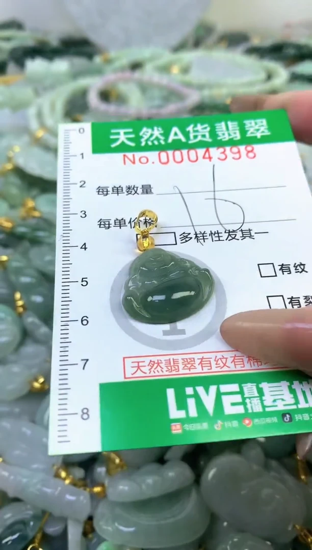 颈饰未镶嵌翡翠纯天然缅甸A货翡翠