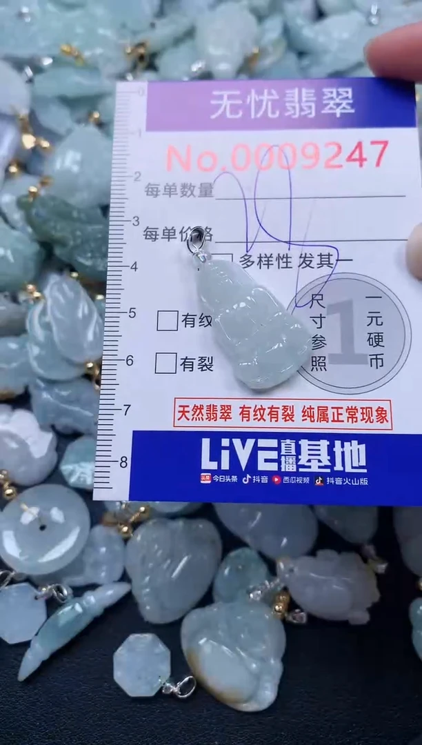 颈饰未镶嵌翡翠9247