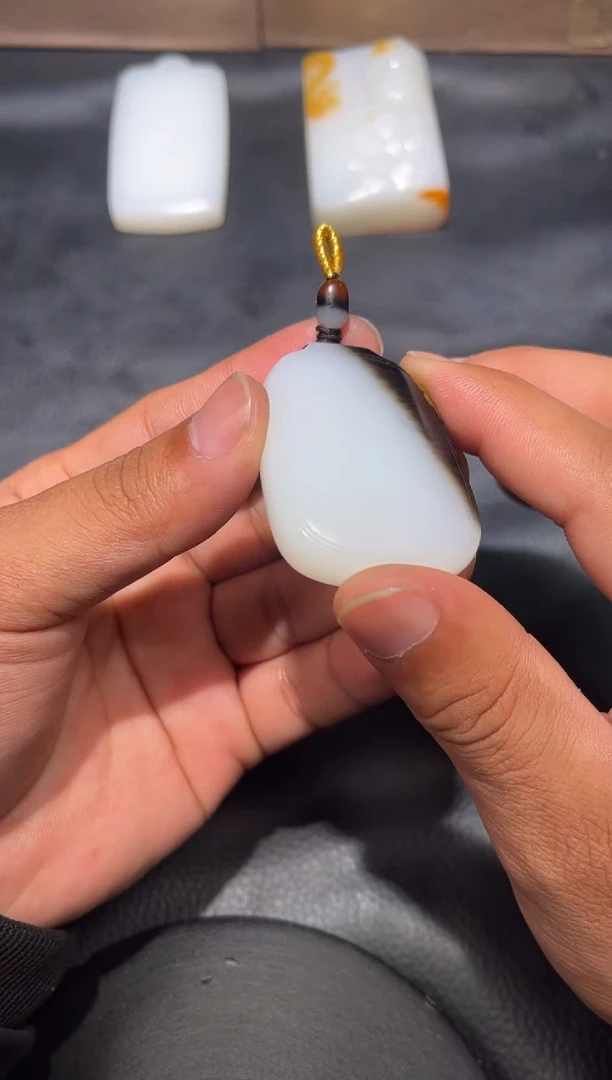 未镶嵌和田玉挂件@*迪YL-LL-12.29-9