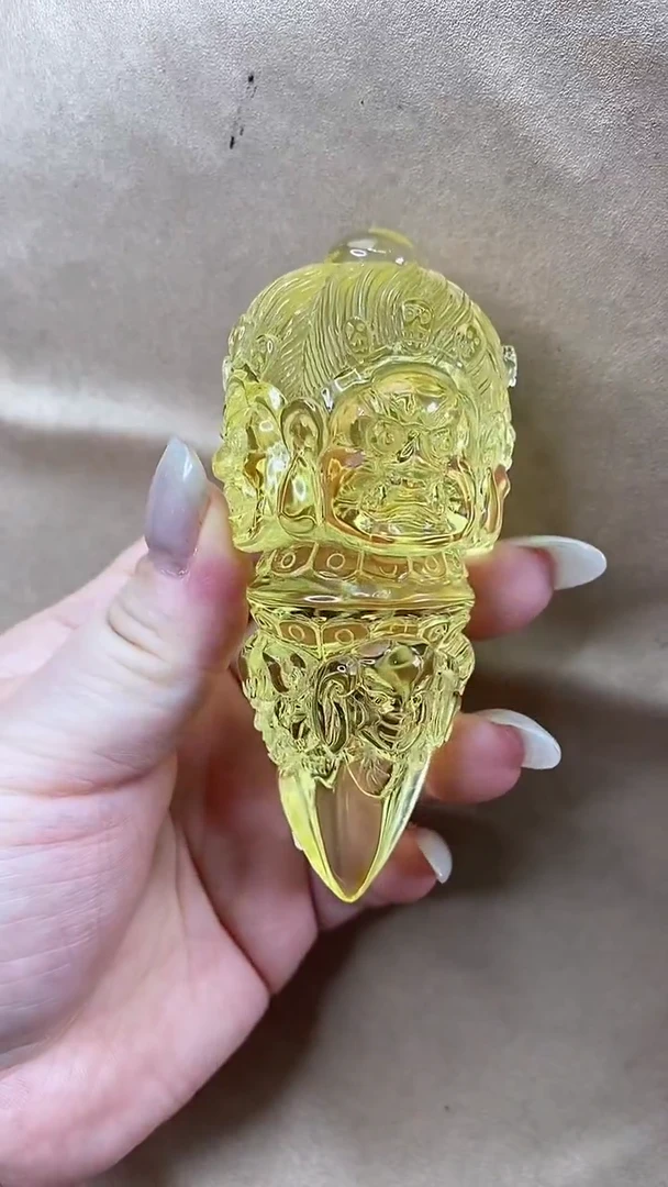 琥珀颈饰未镶嵌吊坠