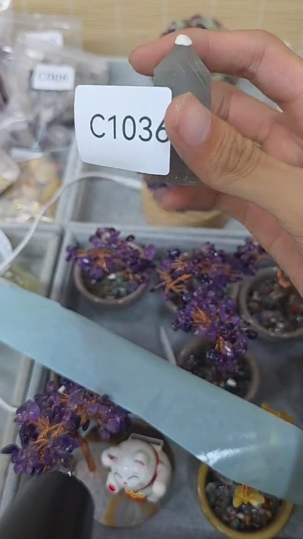 未镶嵌珠宝半成品水晶C1036