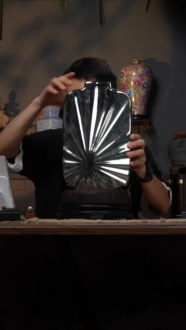 摆件WN问泥景德镇陶瓷花瓶摆件