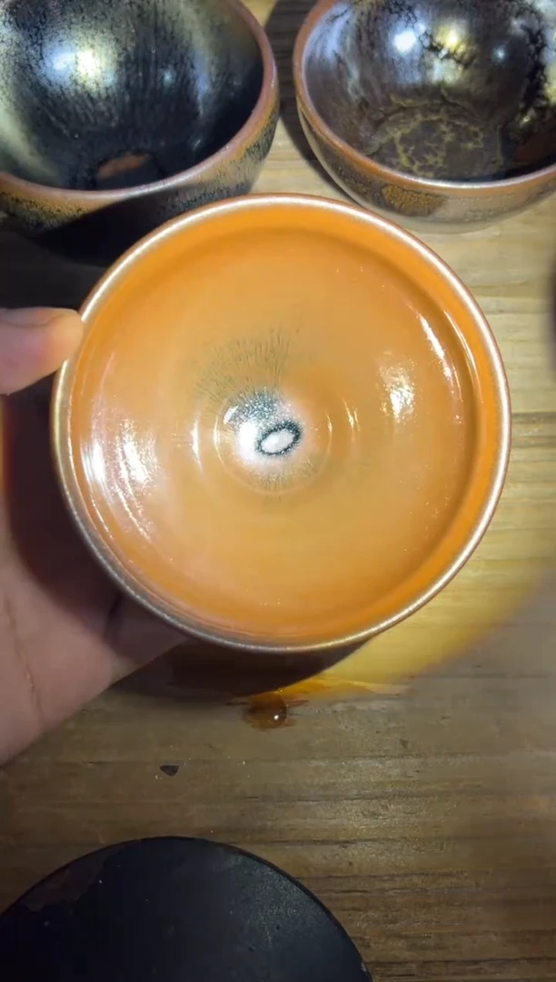 茶盏茶盏古法精选柴烧87