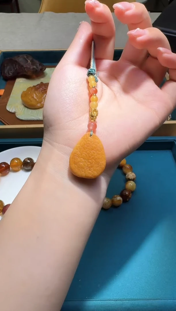 琥珀颈饰未镶嵌多样性发一件778