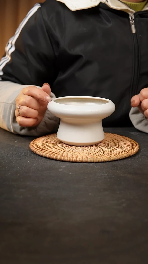 【闪购商品】瓷片泥泥手工花盆