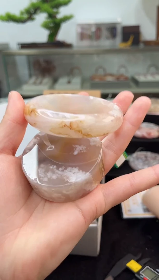 未镶嵌手镯石英质玉60圈口（赠品镯心）1885049