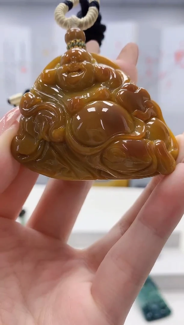 未镶嵌定制翡翠5028jw-毛货挂件51