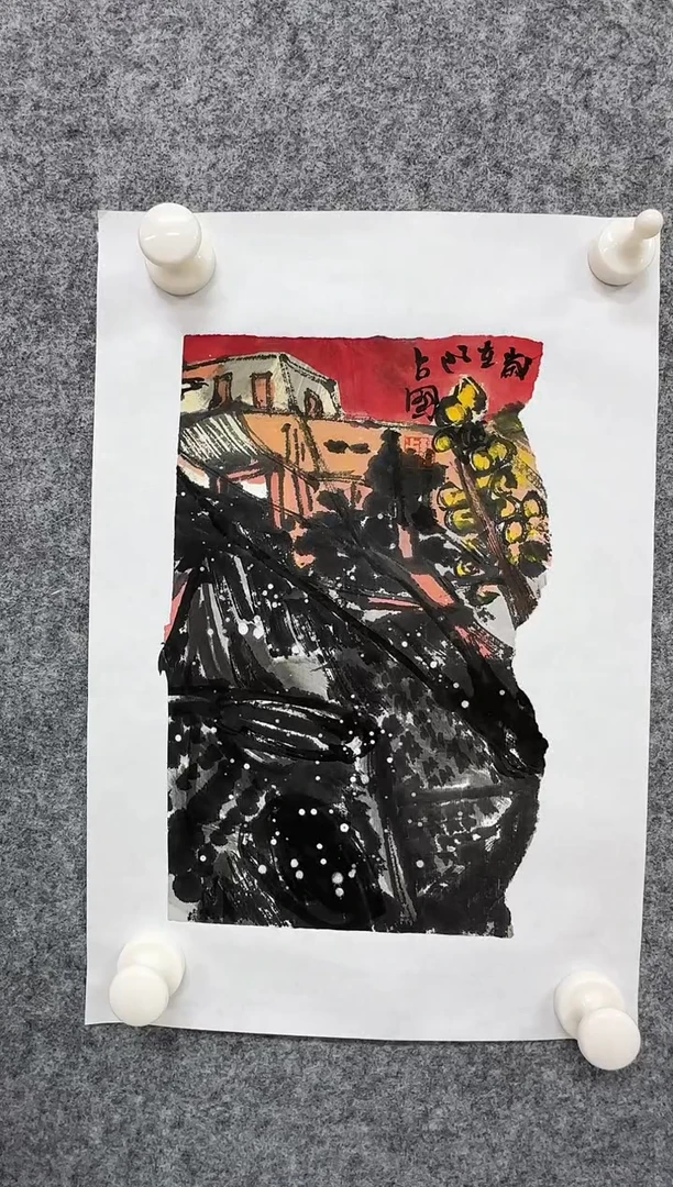 国画ST-JZP老师绘画作品