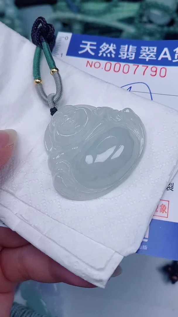 翡翠未镶嵌颈饰00007790